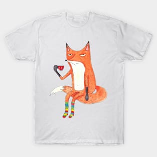 "fox wants to sleep" T-Shirt